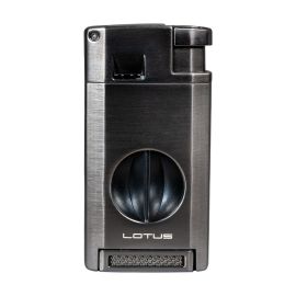 Lotus Excalibur Double Torch Lighter with Cutters Gunmetal each