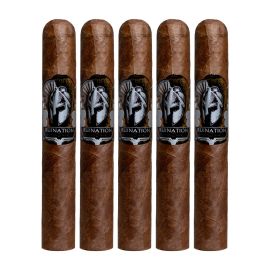 Man O' War Ruination Robusto No. 1 Natural pack of 5