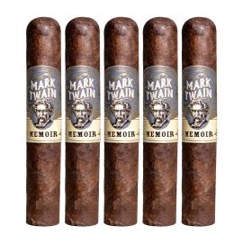 Mark Twain Memoir No. 2 - Gordo Maduro pack of 5