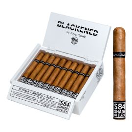 Blackened S84 Shade to Black by Drew Estate Corona Natural box of 20