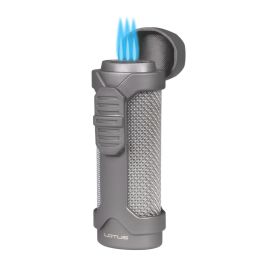 Lotus Armor Triple Torch Lighter with Punch Gunmetal each