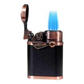 Lotus Winston Quad Torch Table Lighter Copper each