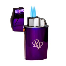 Rocky Patel Lighter VIP Triple Torch With Punch Purple each