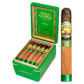 Dias de Gloria Brazil by AJ Fernandez Gordo Natural box of 20