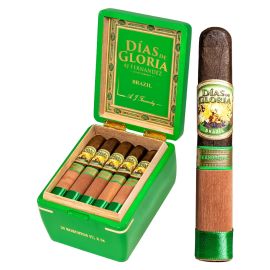 Dias de Gloria Brazil by AJ Fernandez Robusto Natural box of 20