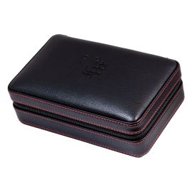 My Father Travel Humidor Black Leather each