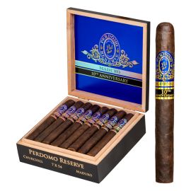 Perdomo 10th Anniversary Champagne Maduro Churchill Maduro box of 25