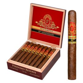 Perdomo 10th Anniversary Champagne Sungrown Churchill Sungrown box of 25