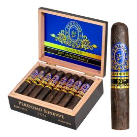 Perdomo 10th Anniversary Champagne Maduro Robusto Maduro box of 25