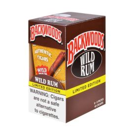 Backwoods Wild Rum (5 pack) Natural unit of 40