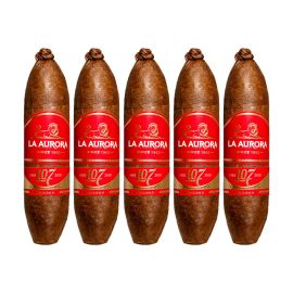 La Aurora 107 Ecuador Zeppelin Natural pack of 5