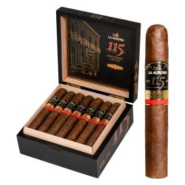 La Aurora 115th Anniversary Gran Toro Natural box of 20