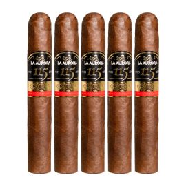 La Aurora 115th Anniversary Gran Toro Natural pack of 5