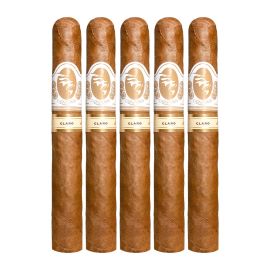 La Aurora Cazadores Claro Robusto Natural pack of 5