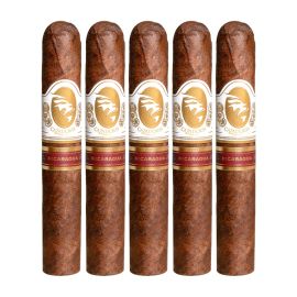 La Aurora Cazadores Nicaragua Robusto Natural pack of 5