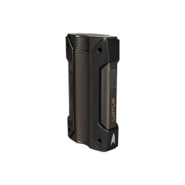 Lotus Tank Single Torch Lighter with Punch Gunmetal and Black each