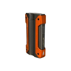 Lotus Tank Single Torch Lighter with Punch Gunmetal and Orange each