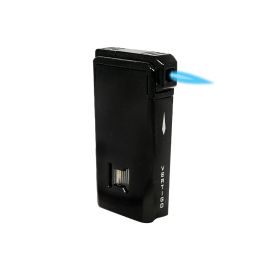 Vertigo Double Agent Single Torch Lighter Black each