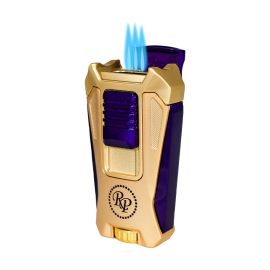 Rocky Patel Collection Lighter Triple Torch Gold/Purple each