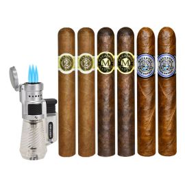 Macanudo Holiday Gift With Torch Lighter box of 6