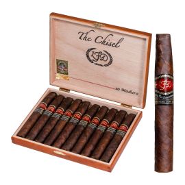 La Flor Dominicana Double Ligero Chisel Maduro box of 10