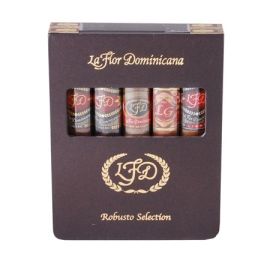 La Flor Dominicana Sampler Robusto Selection box of 5