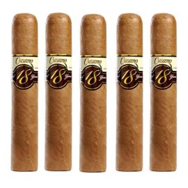 Cusano 18 Double Connecticut Gordo Natural pack of 5