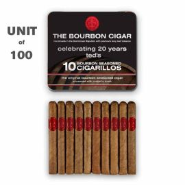 Bourbon Cigar Maker's Mark Cigarillos 10 NATURAL unit of 100