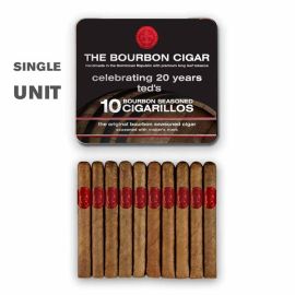 Bourbon Cigar Maker's Mark Cigarillos 10 NATURAL tin of 10