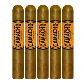 Camacho Connecticut Robusto Natural pack of 5