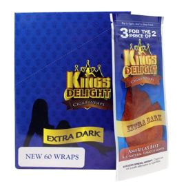 Kings Delight Wraps Extra Dark box of 20