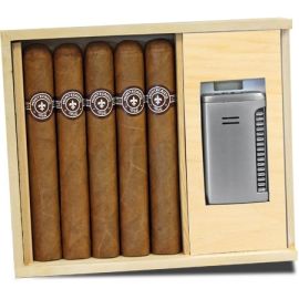 Montecristo 5 Cigar Collection With Torch Lighter box of 5