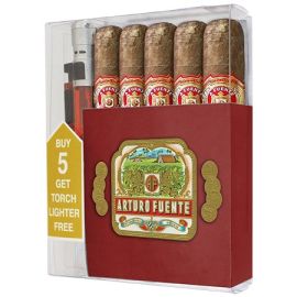 Arturo Fuente Rothschild Collection With Lighter  pack of 5
