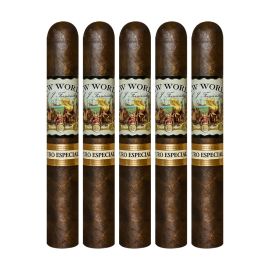 New World Puro Especial by AJ Fernandez Robusto Natural pack of 5