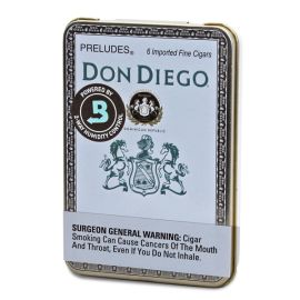 Don Diego Prelude EMS tin of 6