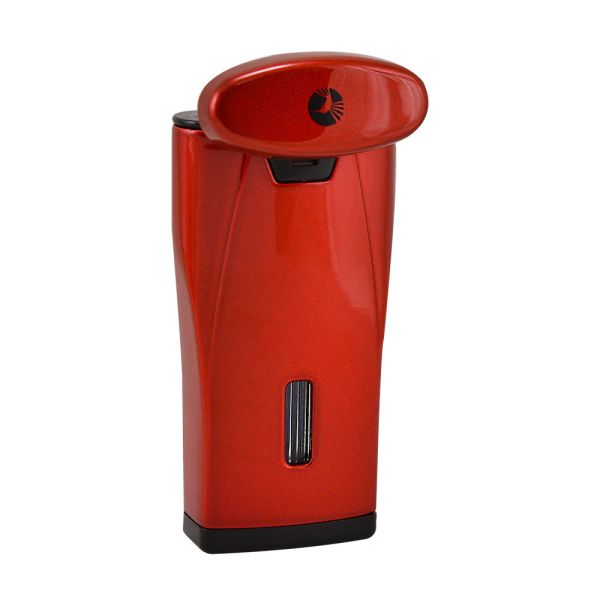 Colibri Monaco Triple Torch Lighter Red - Mike's Cigars