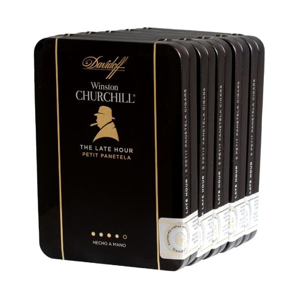 Winston Churchill Late Hour Petit Panetela Natural - Mike's Cigars