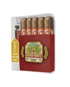 Arturo Fuente Don Carlos Robusto with Torch Lighter