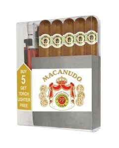 Macanudo Port Cigar Collection With Lighter