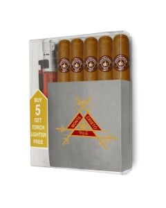 Montecristo Robusto Cigar Collection With Cigar Lighter