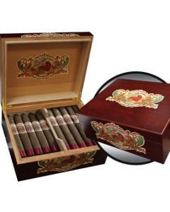 Flor De Las Antillas Desktop Humidor Mahogany With 20 Cigars