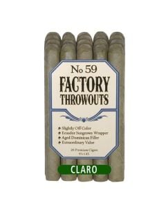 Factory Throwouts No. 59