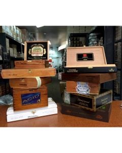 Empty Wood Cigar Boxes