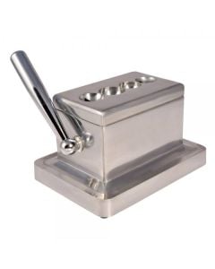 Large Table Top Quad Guillotine and V Cut Cigar Cutter