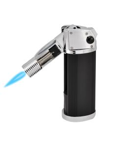 Rikang Table Lighter Super Blower Torch Black