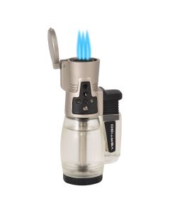 Vertigo Cyclone 2 Triple Torch Lighter Clear