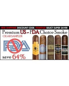 Premium FDA Choice Smoke Cigar Sampler