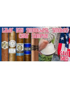 Labor Day Smoothest Smoke Cigar Sampler