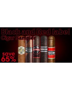 Black and Red Label Cigar Sampler