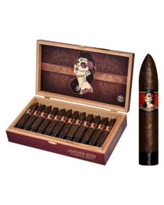 Deadwood by Drew Estate Leather Rose Torpedo